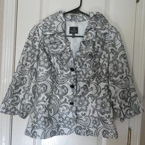 Adrianna Papell Jacket Size 4